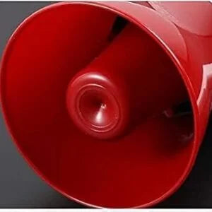 75 Watts Handheld Megaphone with Recorder USB and Memory Card Input for Announcing; Talk; Record; Play; Siren; Music with Battery and Charger (2Pc)