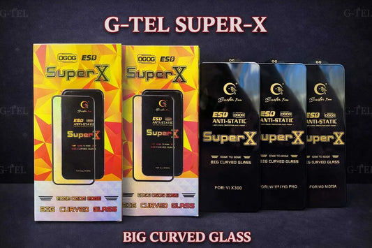 G-Tel Original Super-X Tempered Glass for VIVO Y21T/Y55 5G (Pack of 10Pcs.)