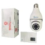 Full HD Wi-fi Wireless IP CCTV Light Vision Viewing Remote Indoor Bulb 360′ PTZ Security Camera (128 GB, 1 Channel)