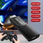 Game Box 4K Retro TV Game Console with Dual Wireless Controllers | Plug & Play HDMI Gaming System with Preloaded Classic Games