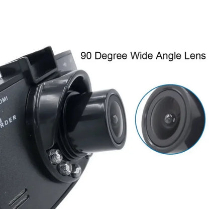 2.7 Inch LCD Car Camera 1080P Video Night Vision Loop Recording G-sensor Reverse Assist Camera System (1 Camera, 1080P)