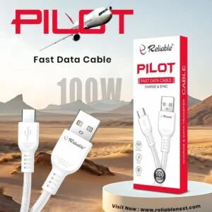 100w Pilot Android Fast Charging Cable Durable USB For Daily Use V-8 E-162