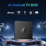 AI Powered Android TV Box 4K with Voice Control Remote Dual Band | Smart TV Remote Controller