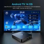 AI Powered Android TV Box 4K with Voice Control Remote Dual Band | Smart TV Remote Controller