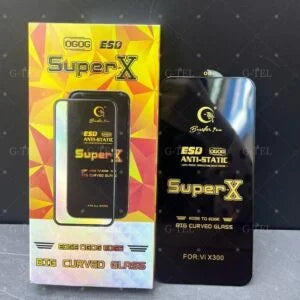 G-Tel Original Super-X Tempered Glass for VIVO Y21T/Y55 5G (Pack of 10Pcs.)