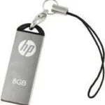 HP v220w 8GB USB 2.0 Pen Drive, Metal Silver